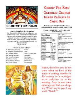CHRIST THE KING CATHOLIC CHURCH