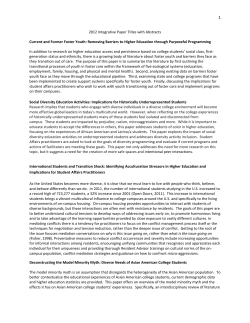 Integrative Paper Titles with Abstracts