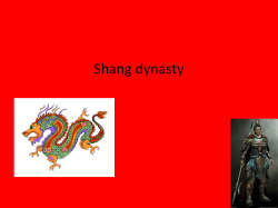 Shang dynasty