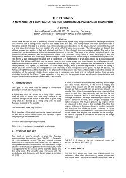 The Flying V - A new Aircraft Configuration for Commercial