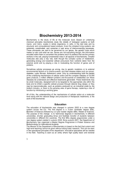 Study guide 2013-2014 in English