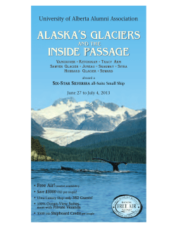 alaska`s glaciers s glaciers inside passage