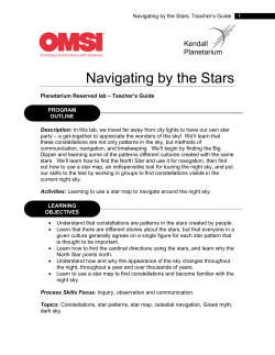 Navigating by the Stars