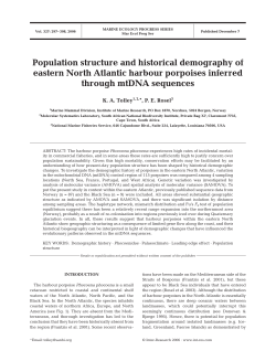Population structure and historical demography of eastern North
