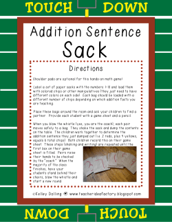 Addition Sentence - Intelli