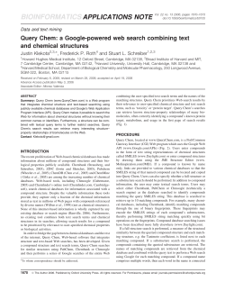 Query Chem: a Google-powered web search combining text and