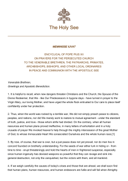 The Holy See