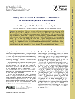 7th EMS AnnualMeeting and 8th European Conference on