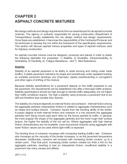 chapter 2 asphalt concrete mixtures