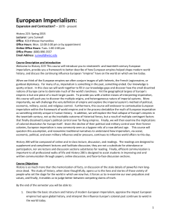 European Imperialism