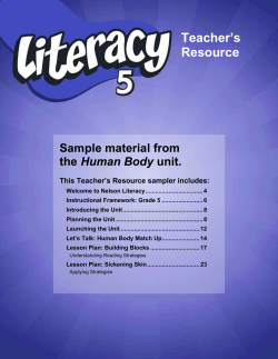 Teacher`s Resource