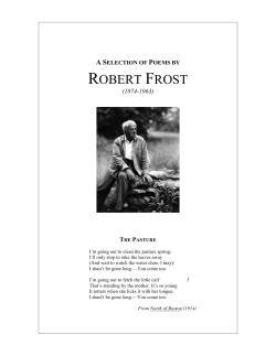 robert frost