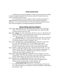 African American non-FSU - Fayetteville State University