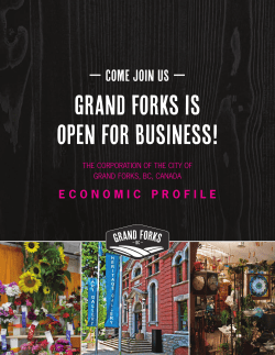 Grand Forks is open for business!