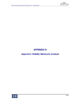 appendix b - Erie International Airport