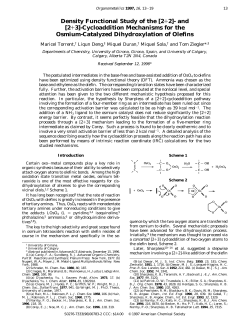 Density Functional Study of the [2+2]- and [2+3]