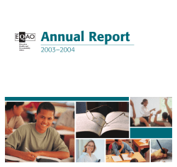 Annual Report 2003&ndash;2004