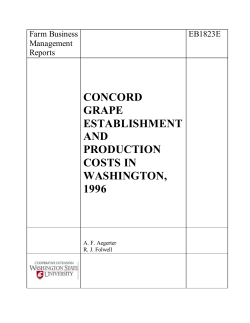 concord grape production and est costs/wash/1996