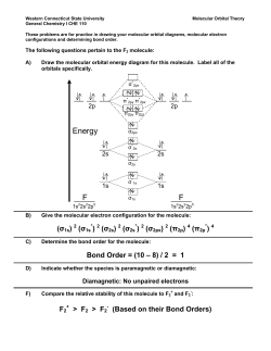 Molecular Orbital Practice Problems Answers