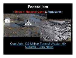 Federalism - Northern Highlands