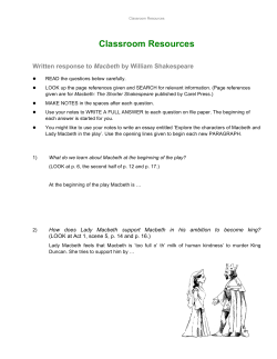 Classroom Resources