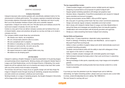 graphic designer - Catapult Sports