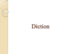 Diction - APLangRocksthefreeworld