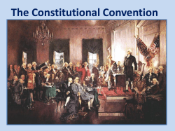 The Constitutional Convention