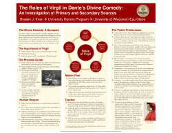 The Roles of Virgil in Dante`s Divine Comedy: The Roles of Virgil in