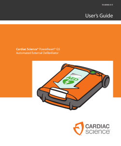 G5 AED User Guide