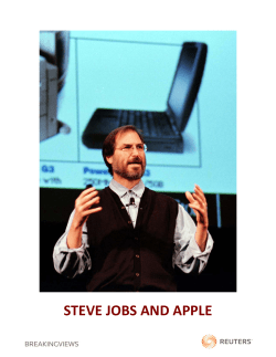 steve jobs and apple