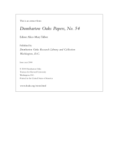 The Triumphal Way of Constantinople and the