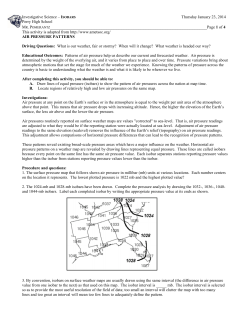 INVESTIGATIVE SCIENCE