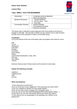 Small Talk for Beginners