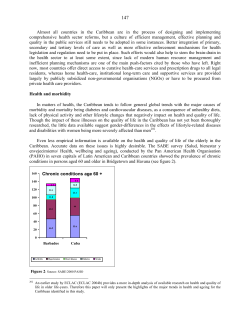 Almost all countries in the Caribbean are in the process of