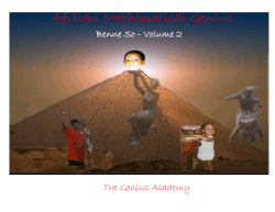 The Genius Academy Benne So