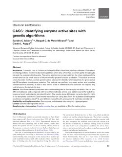 GASS: identifying enzyme active sites with