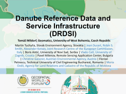 Danube Reference Data and Service Infrastructure (DRDSI