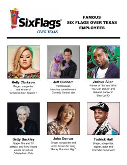 Famous Six Flags Over Texas Employees (link is external)