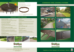 EVEREDGE STEEL EDGING SYSTEMS