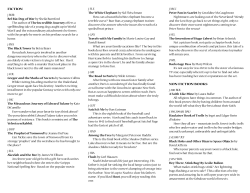 FICTION - Russell Library