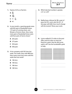 1. Express 0.45 as a fraction. ABC 4 + D 45 2. In one