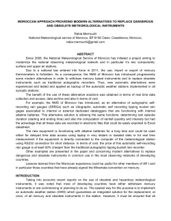 MOROCCAN APPROACH PROVIDING MODERN