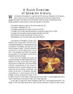 Handout on Revelation 12-14 - King of Peace Episcopal Church