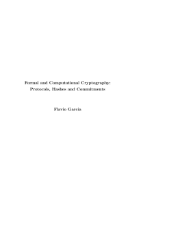 Formal and Computational Cryptography: Protocols, Hashes and