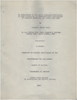 Application of the Stith Thompson motif