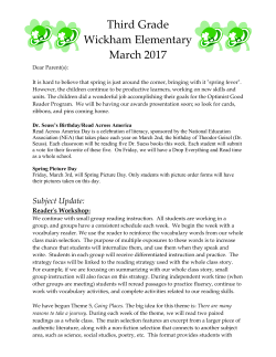 March Newsletter - Iowa City Community School District