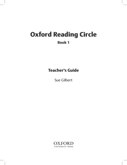 Teaching Guide 1 - Oxford University Press