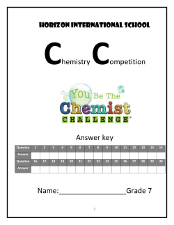 Grade 7 - Horizon International School Riyadh KSA