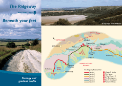 The Ridgeway - geology and gradient profile